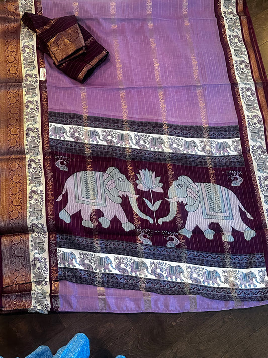 Silk Cotton Saree